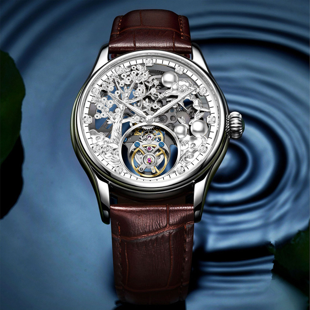 Zodiac Luxury Watch - Reloj Mecánico AESOP con Tourbillon Real