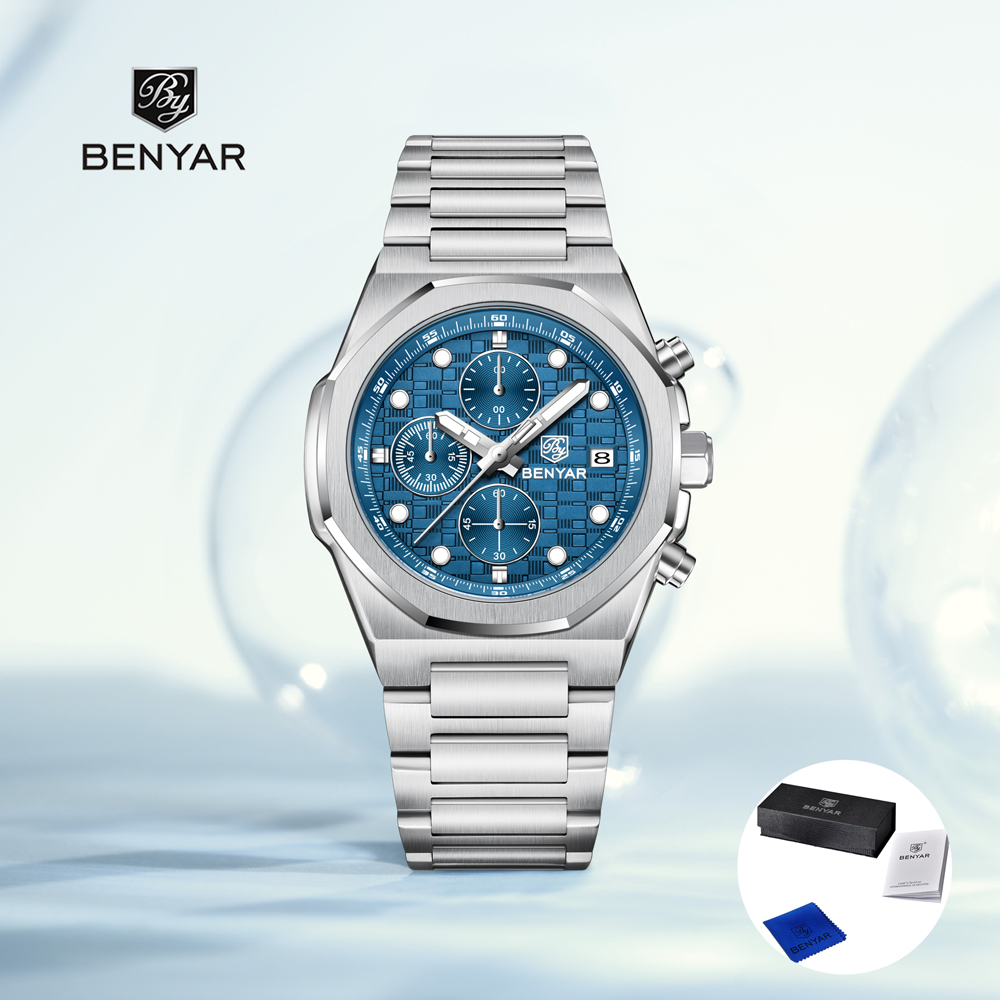 Luxury Watch Storage - 2025 nuevos relojes BENYAR para hombre,