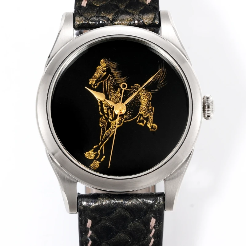 Zodiac Luxury Watch - Reloj Mecánico Huasuo, Éxito, Artesanía Dorada,