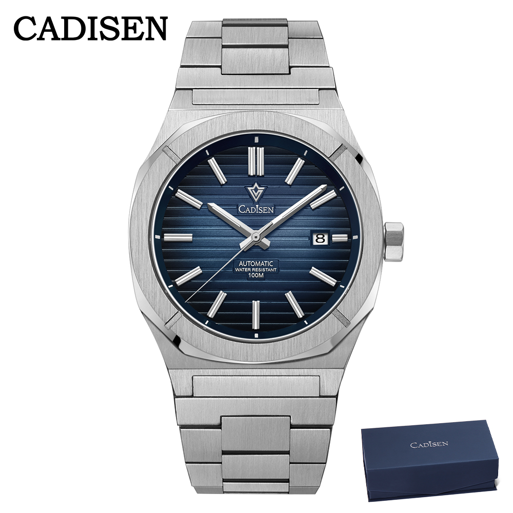 Luxury Watch Storage - CADISEN 2026 reloj de buceo zafiro