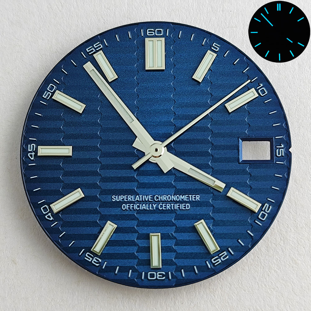 Esfera NH35 de 28,5mm, manecil - Luxury Watch With Green Dial reseña y precio