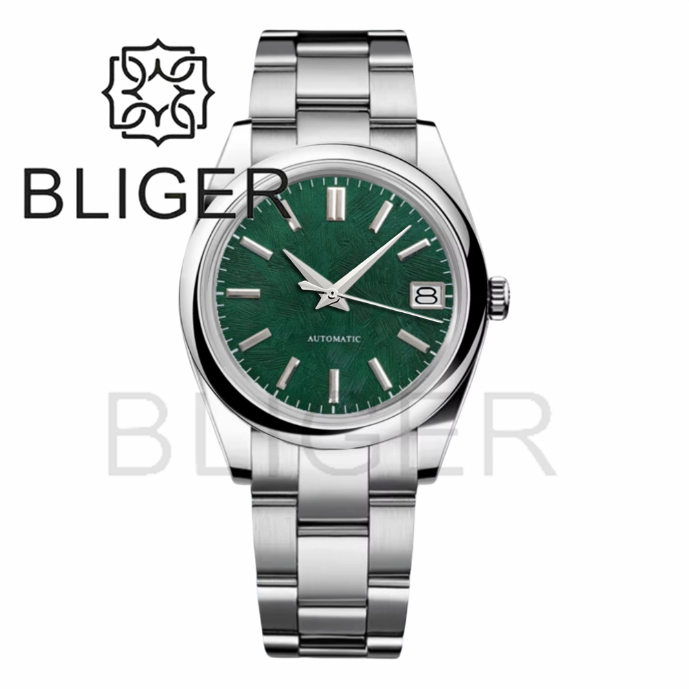 BLIGER 36mm39mm logo personali - Luxury Watch With Green Dial reseña y precio