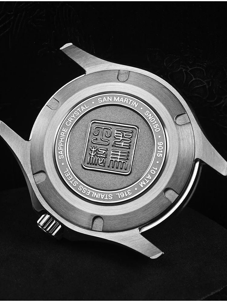 San Martin 39mm diseño Origina - Guilloché Dial Watch reseña y precio