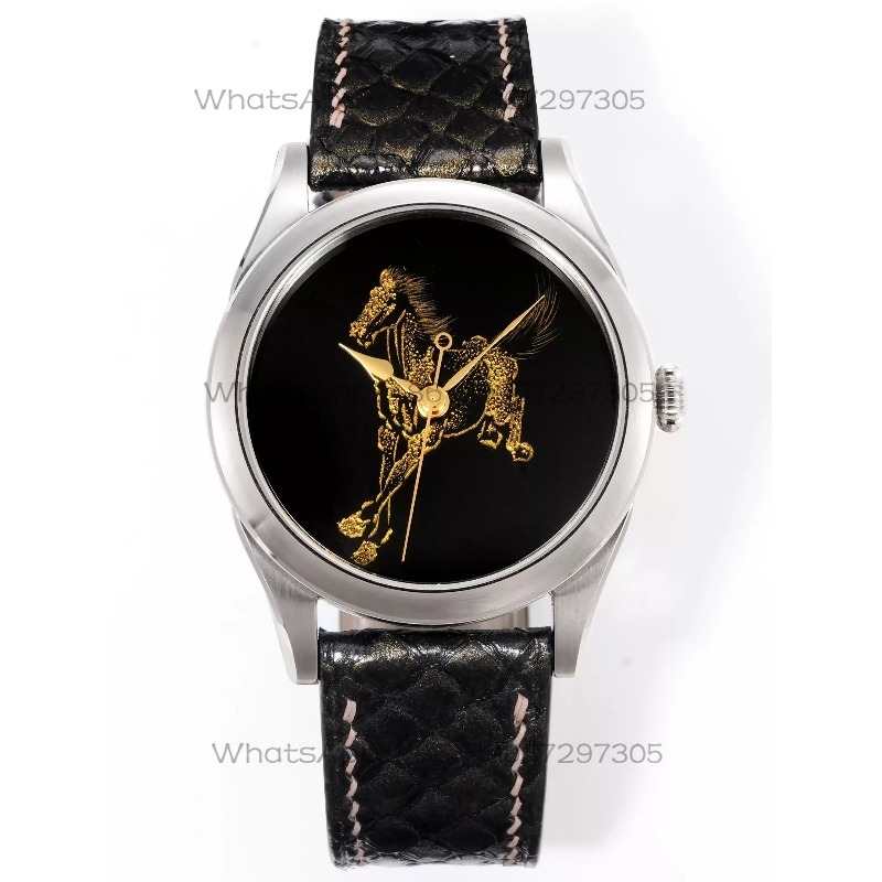 Reloj mecánico de oro con dise - Zodiac Luxury Watch reseña y precio
