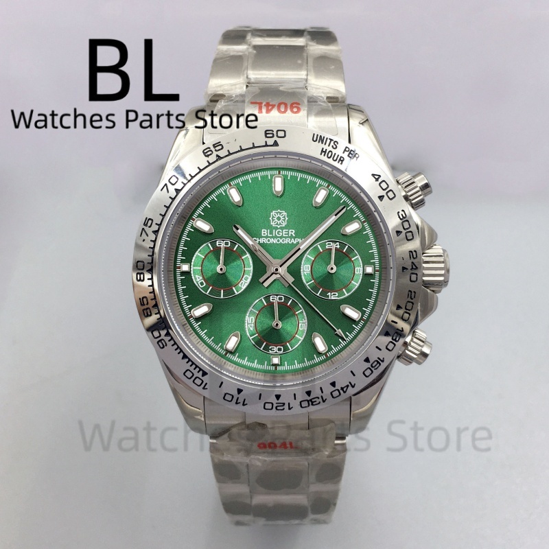 Reloj BLIGER de 39 mm para Hom - Luxury Watch With Green Dial reseña y precio
