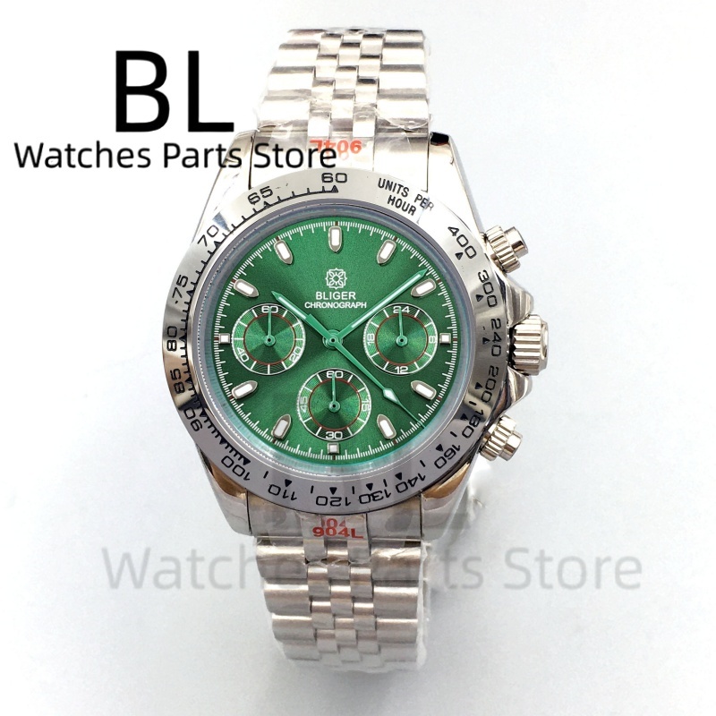 Reloj BLIGER de 39 mm para Hom - Luxury Watch With Green Dial reseña y precio