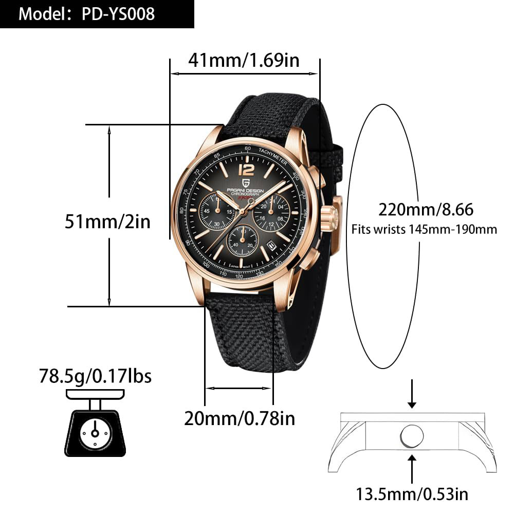 PAGANI DESIGN nuevo Reloj para - Luxury Watch Price reseña y precio
