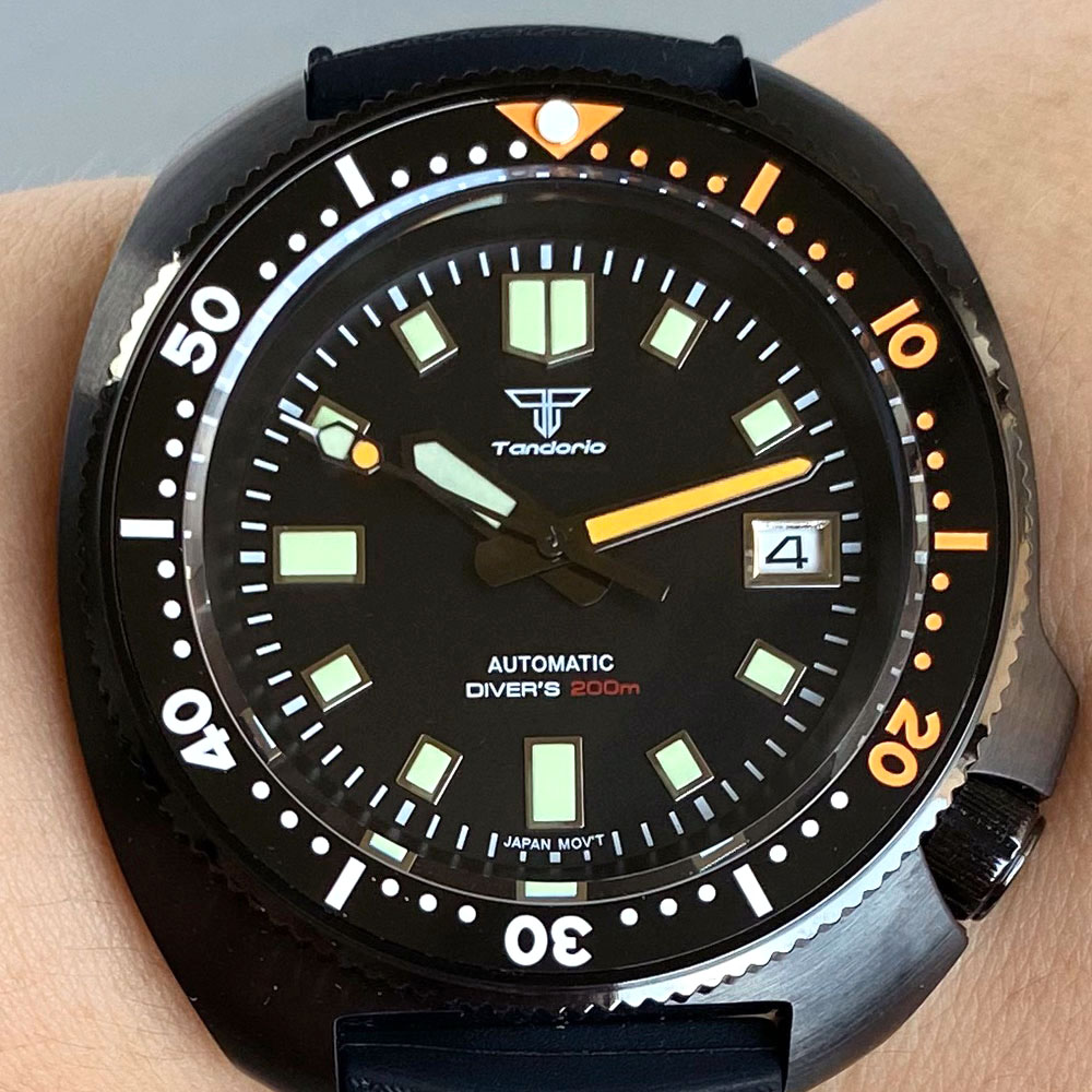 Reloj Tandorio de 44 mm, Estil - Luxury Watch With Green Dial reseña y precio