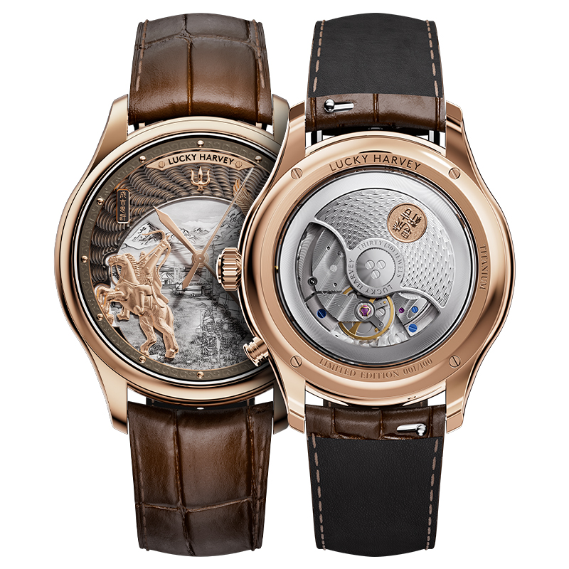 Reloj de Pulsera Mecánico Auto - Guilloché Dial Watch reseña y precio