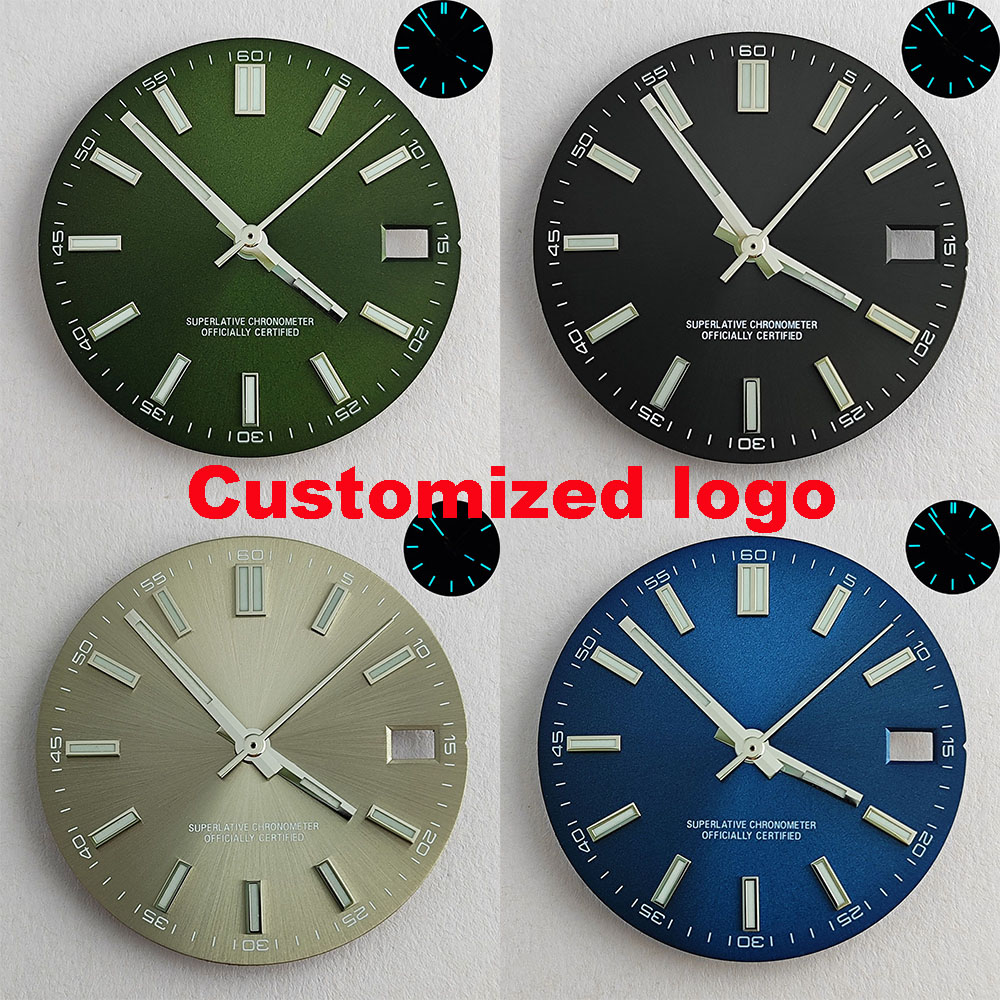 Esfera NH35 NH35, esfera de re - Luxury Watch With Green Dial reseña y precio