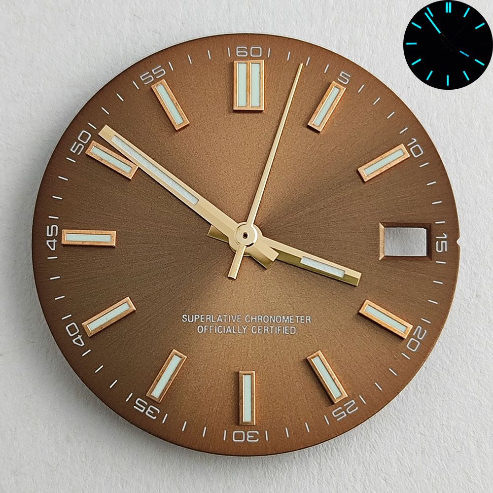 Esfera NH35 NH35, esfera de re - Luxury Watch With Green Dial reseña y precio