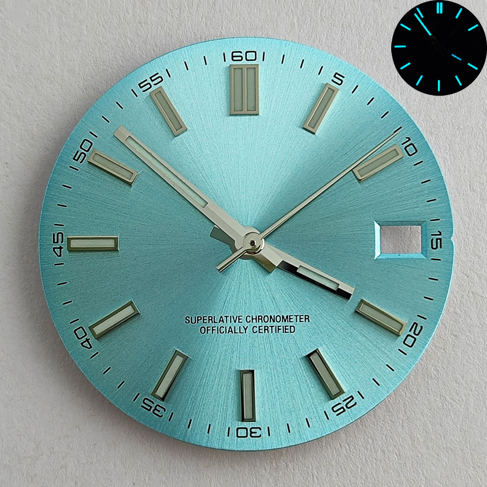 Esfera NH35 NH35, esfera de re - Luxury Watch With Green Dial reseña y precio