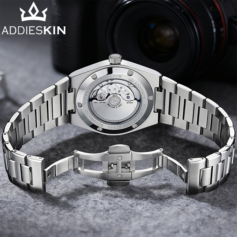 AddiesKin relojes automáticos  - Guilloché Dial Watch reseña y precio