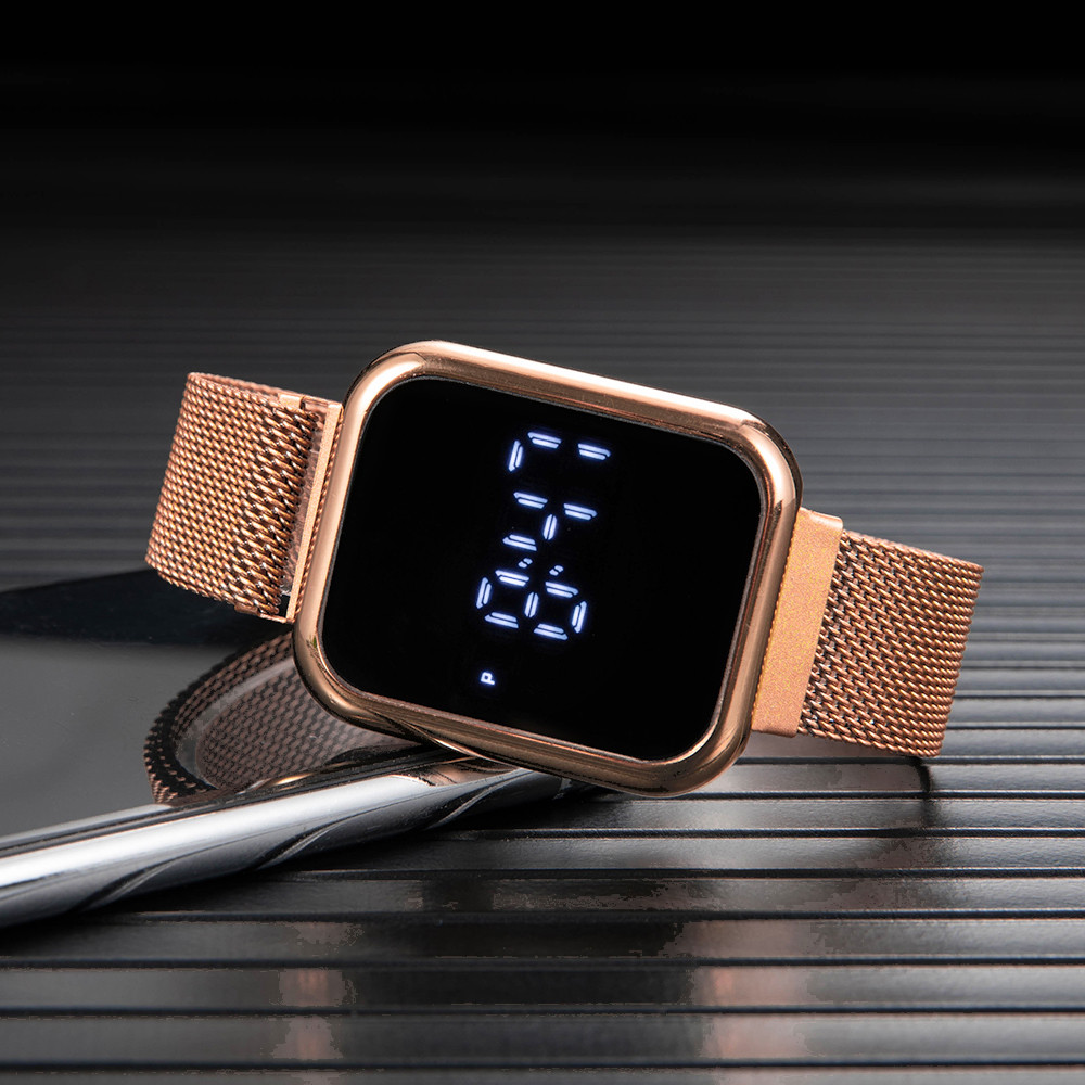 Relojes digitales rectangulare - Luxury Watch Price reseña y precio