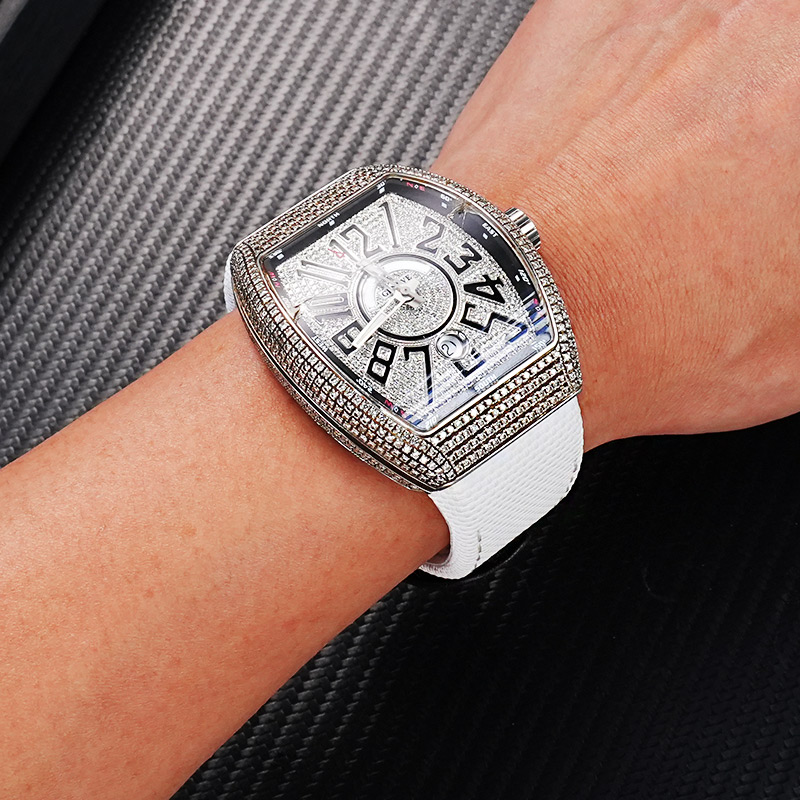 Correa de reloj de goma person - Luxury Watch Franck Muller reseña y precio