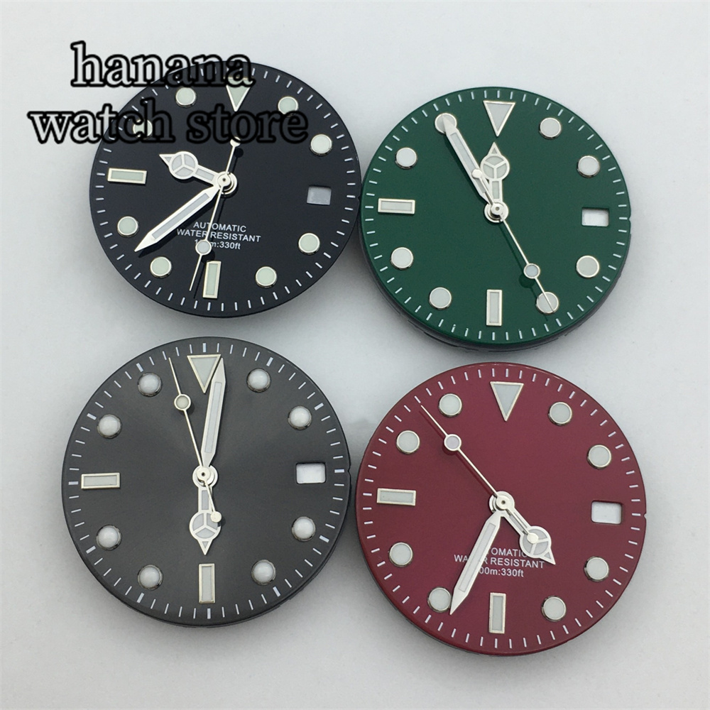 Esfera de 29 mm en negro, blan - Luxury Watch With Green Dial reseña y precio