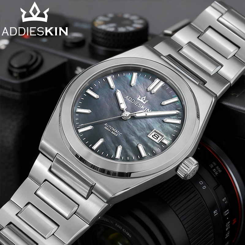 Relojes automáticos AddiesKin  - Guilloché Dial Watch reseña y precio
